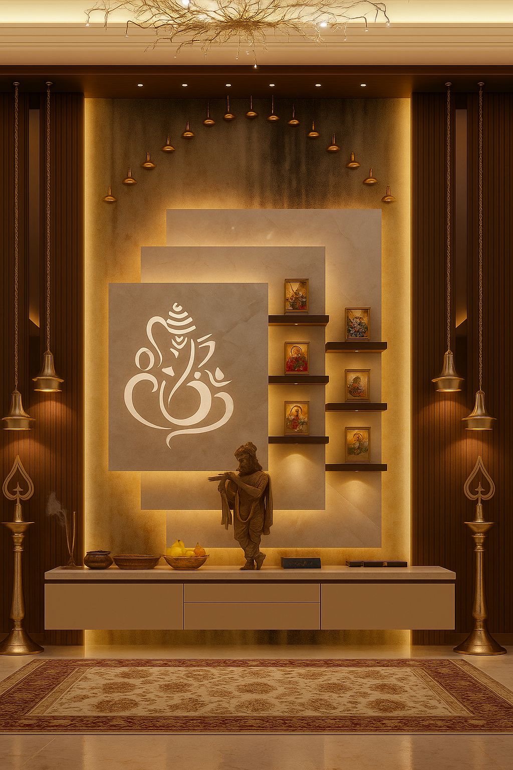 Pooja mandir ( Tample )